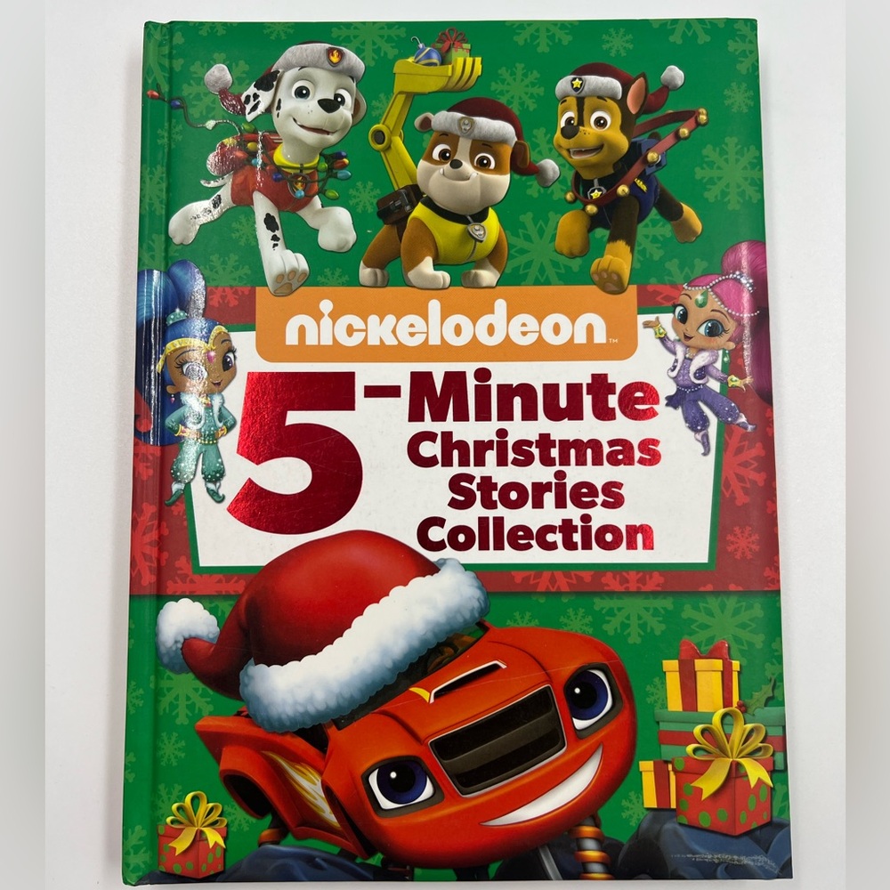 Nickelodeon Five Minute Christmas Stories Collection Book Hardcover